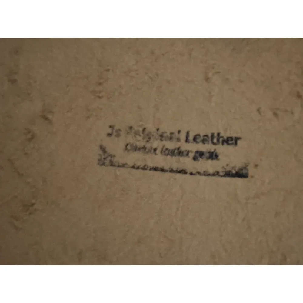 Tooled Leather Horseshoe‎ Drink Coaster Team Kentucky New